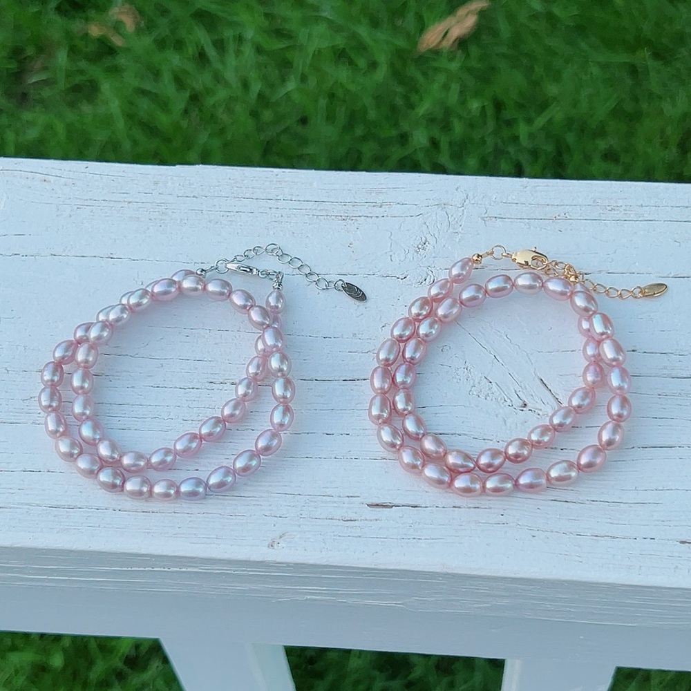 N37 Handmade Freshwater Pearl Necklace - Picture 5 of 5